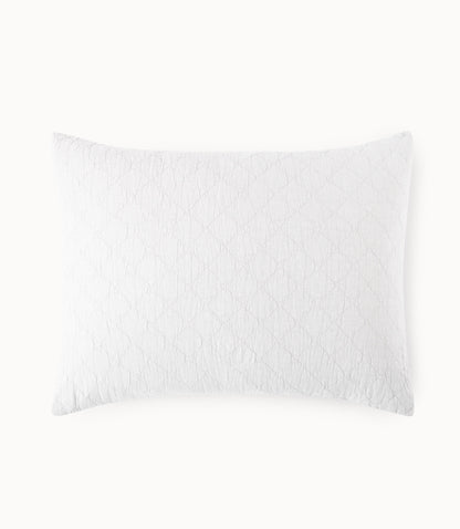 Heritage Sham in White