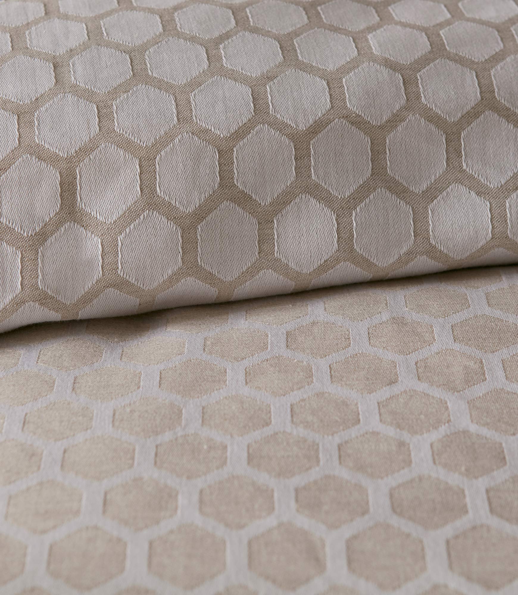 reversible honeycomb patterned bedding Linen