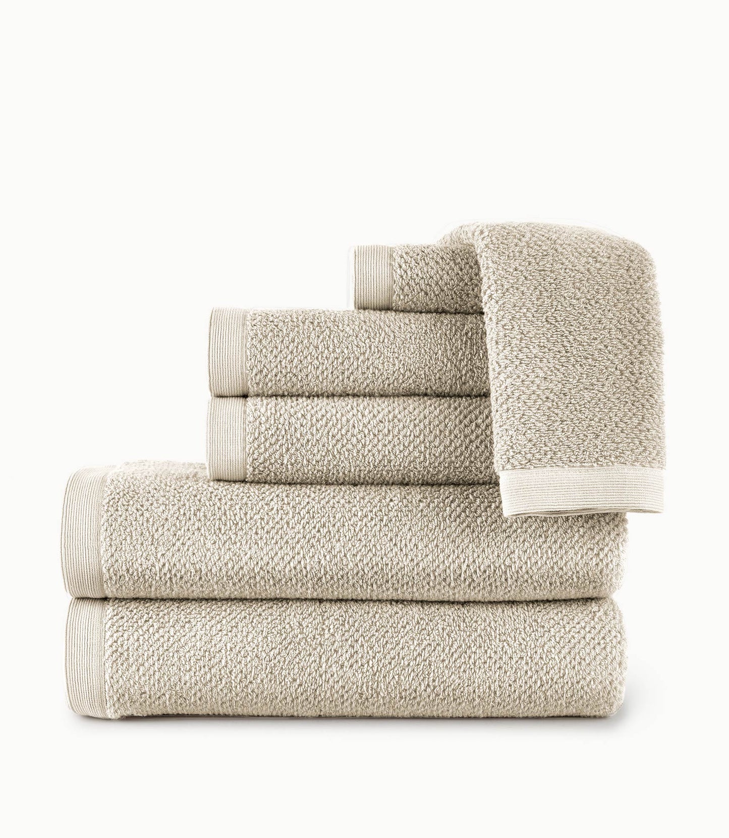 Royal Collection Luxury Bath Towel Set Antracit - Embroidery Towels