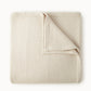 Lummus Cotton Throw Blanket Natural