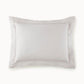 lyric percale pillow sham in Platinum