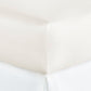 Lyric Percale Fitted Sheet Ivory