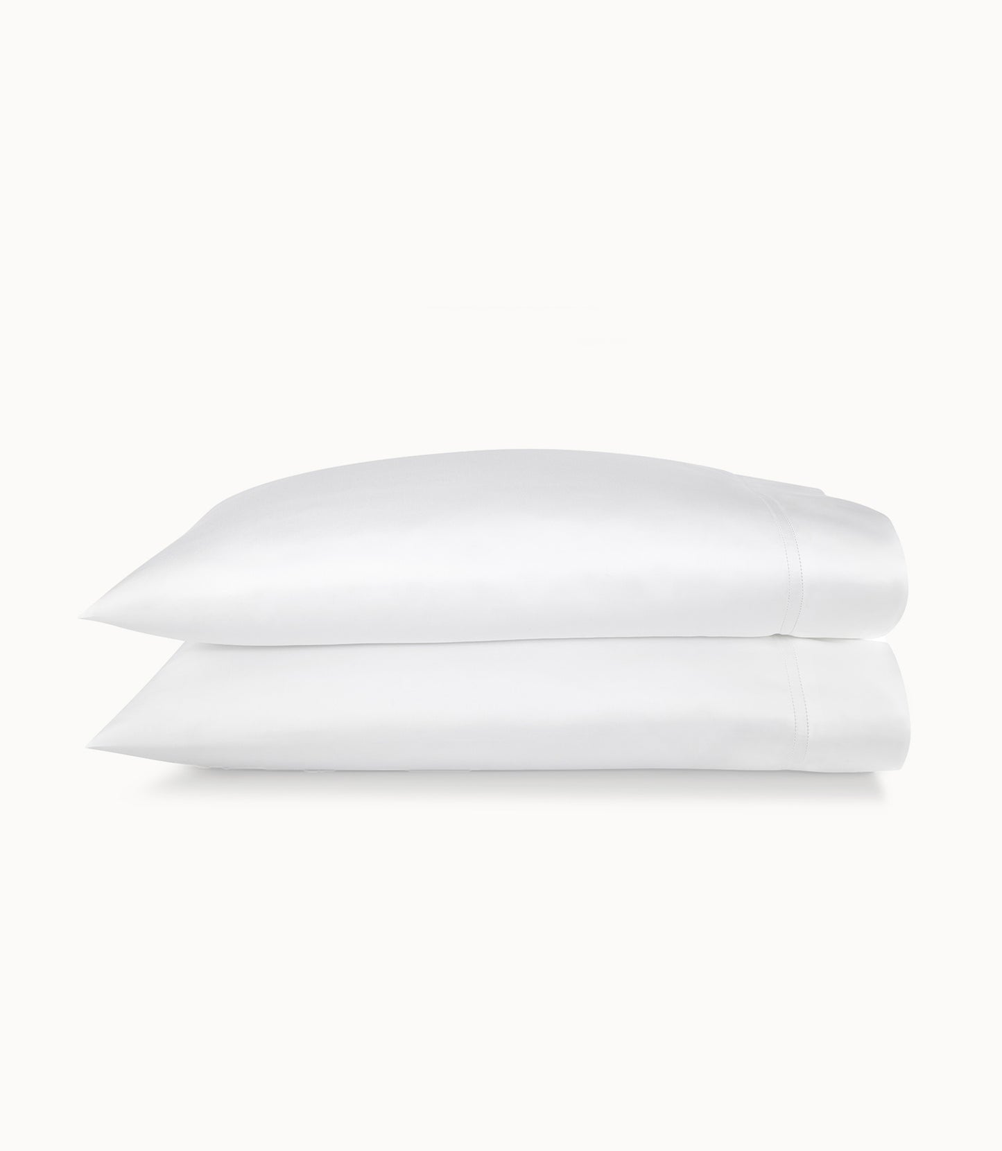 Lyric Percale Pillowcases White