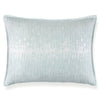 Malibu Reversible Linen Sham lagoon front