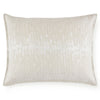 Malibu Reversible Linen Sham platinum front