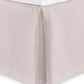 Mandalay Tailored Linen Bed Skirt Blush