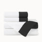 Mandalay Linen Cuff Sheet Set Black