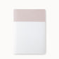 Mandalay Cuff Percale Flat Sheet Blush