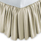 Mandalay Ruffled Linen Bed Skirt Linen