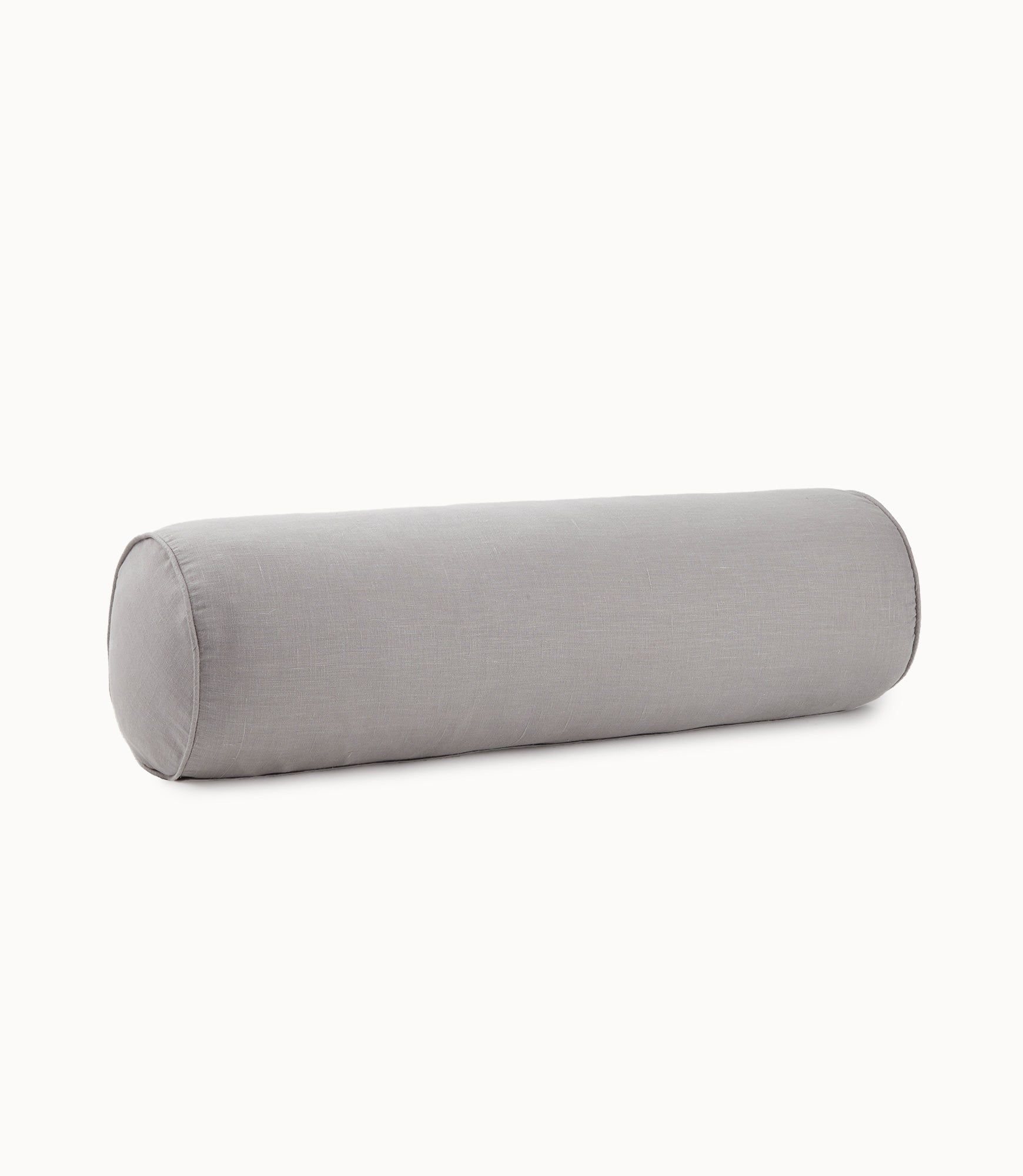 Mandalay Decorative Pillow Bolster Gray