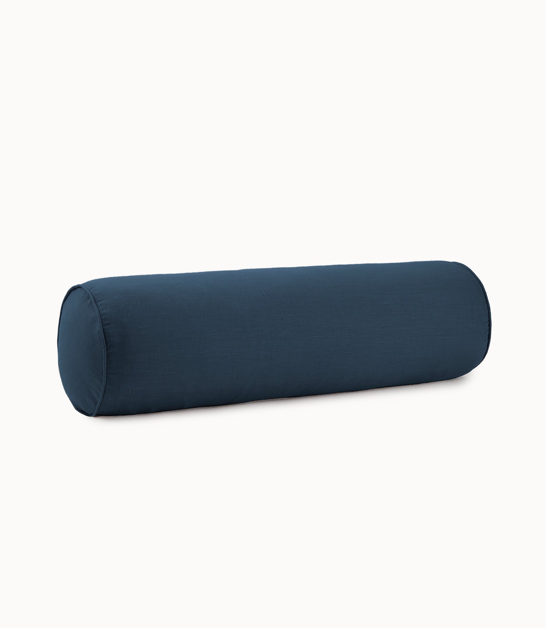 Mandalay Decorative Pillow Bolster Navy