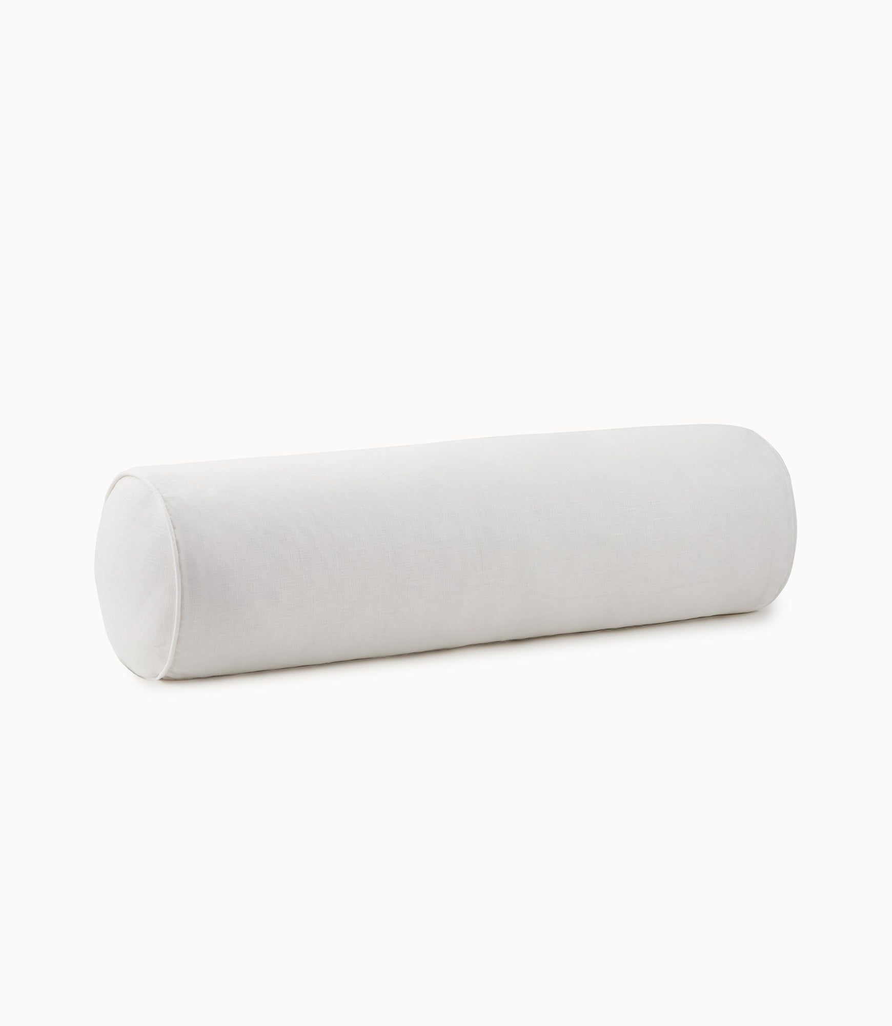 Mandalay Decorative Pillow Bolster White