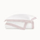 Mandalay Linen Cuff Duvet Cover Blush