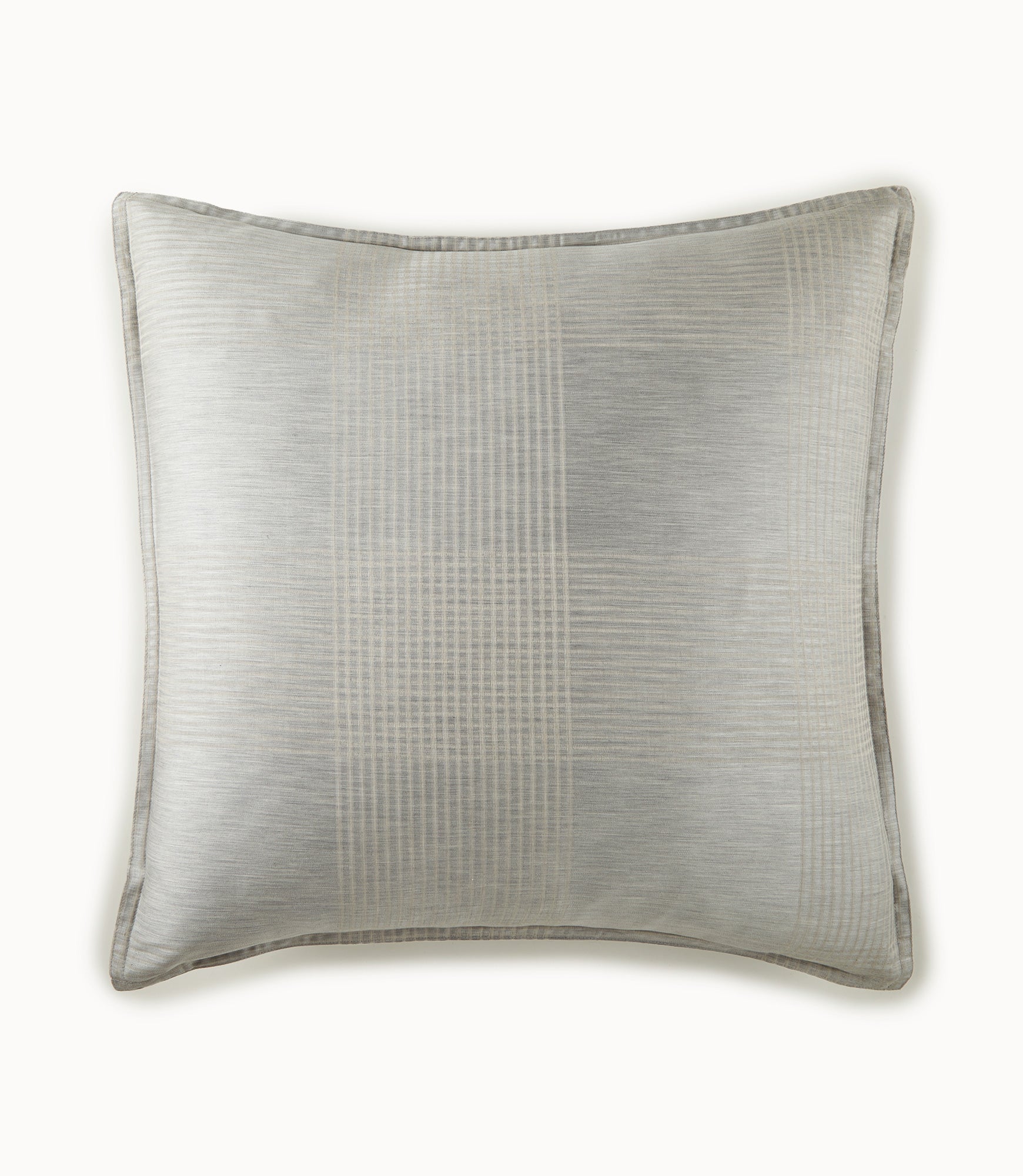 Matteo Plaid Euro Sham Pewter