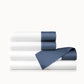 Modern Cuff Sateen Sheet Set Marine