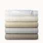 stack of peacock alley neutral shams