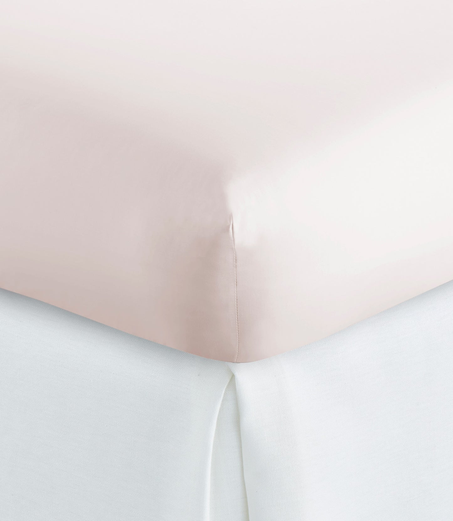 Nile Egyptian Cotton Fitted Sheet Dusty Pink