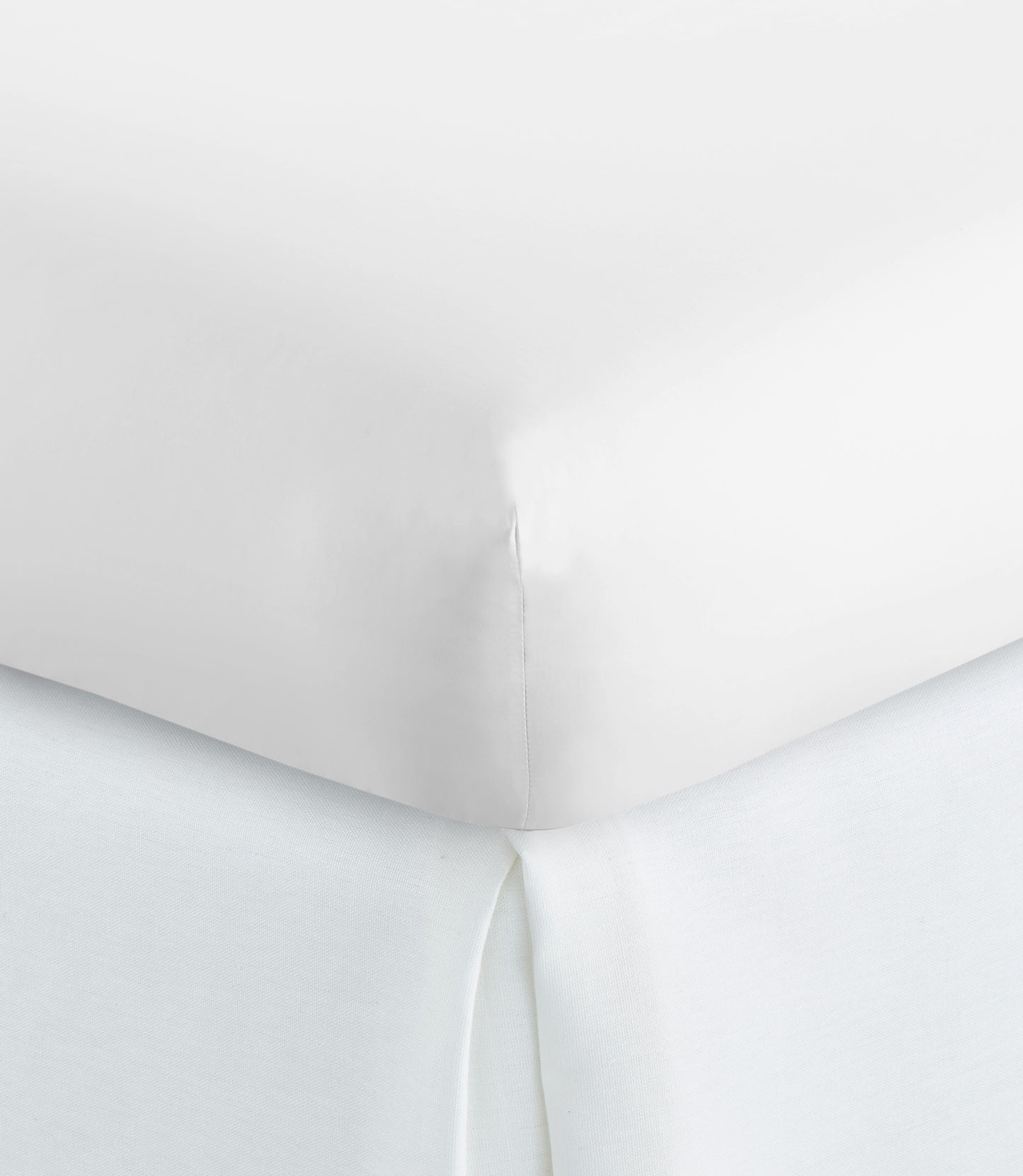 Nile Egyptian Cotton Fitted Sheet White