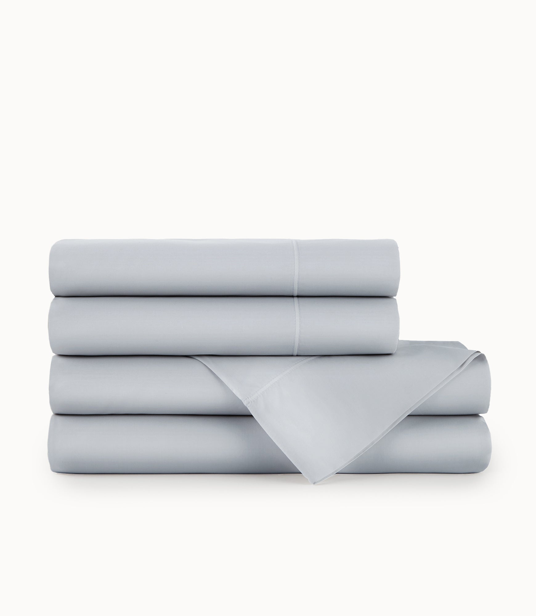 Nile Egyptian Cotton Sheet Set Misty Blue