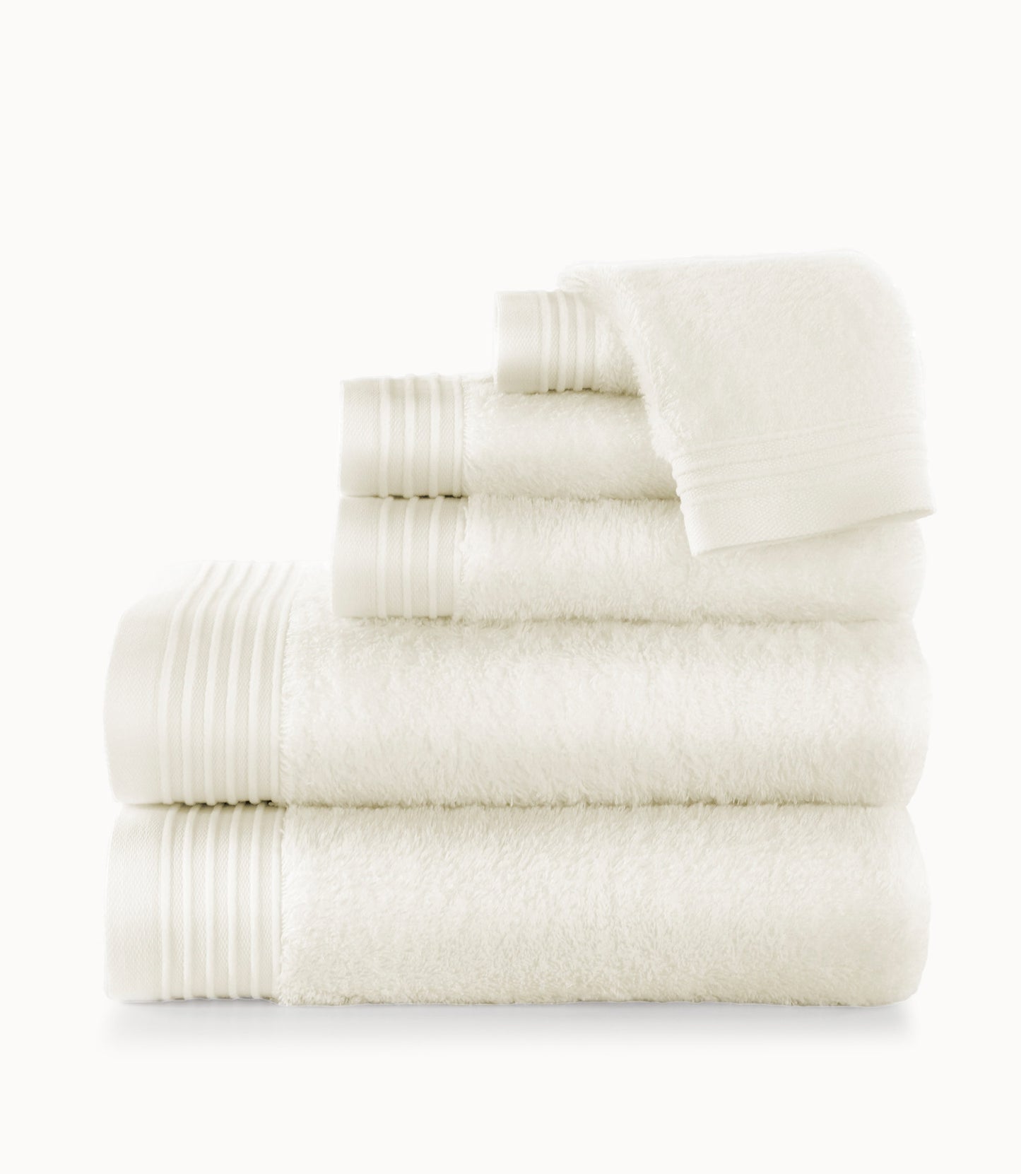 PEACOCK ALLEY Bamboo White Bath Towels - Yvonne Estelle's