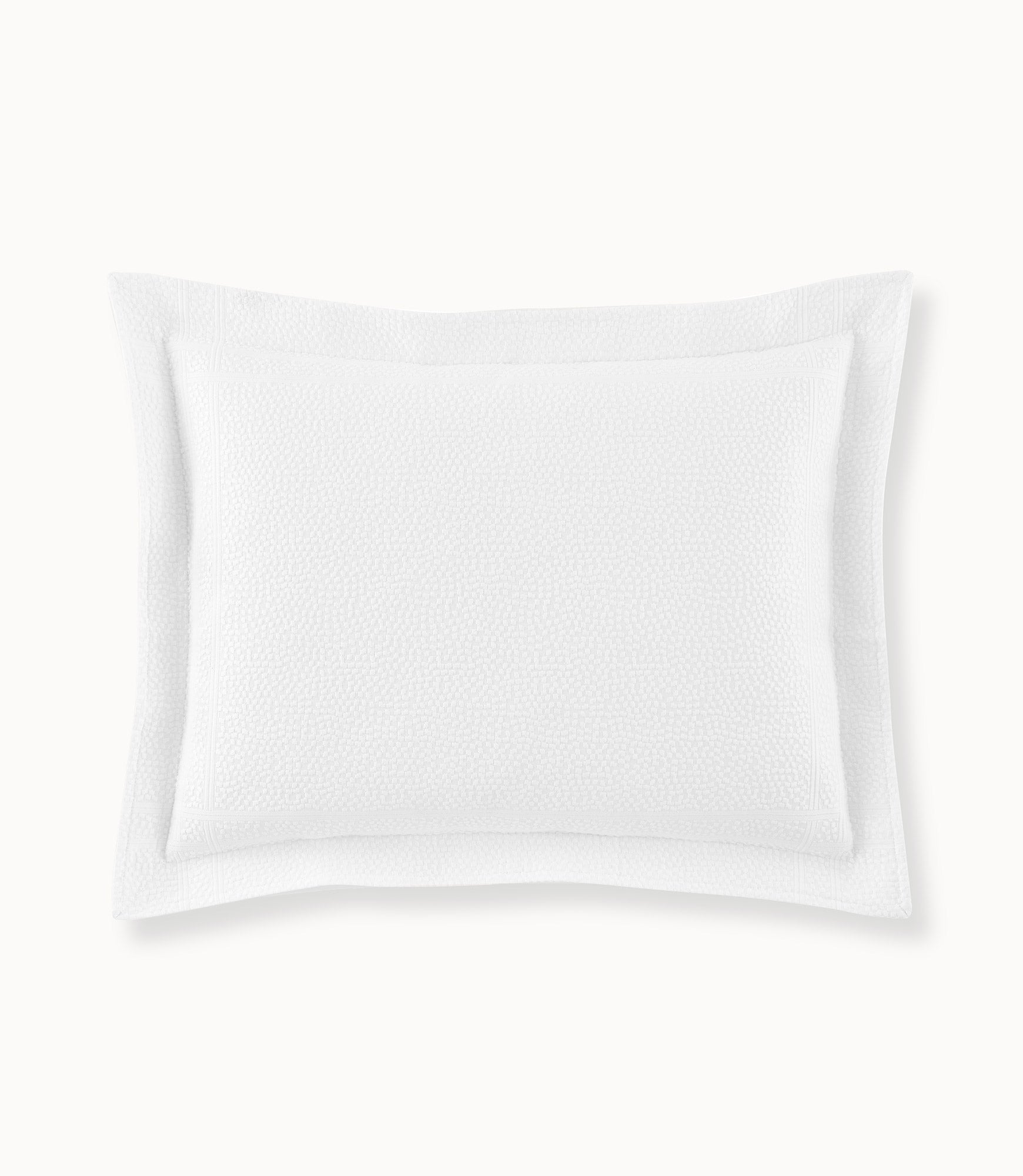 Peacock Alley Montauk Sham in White