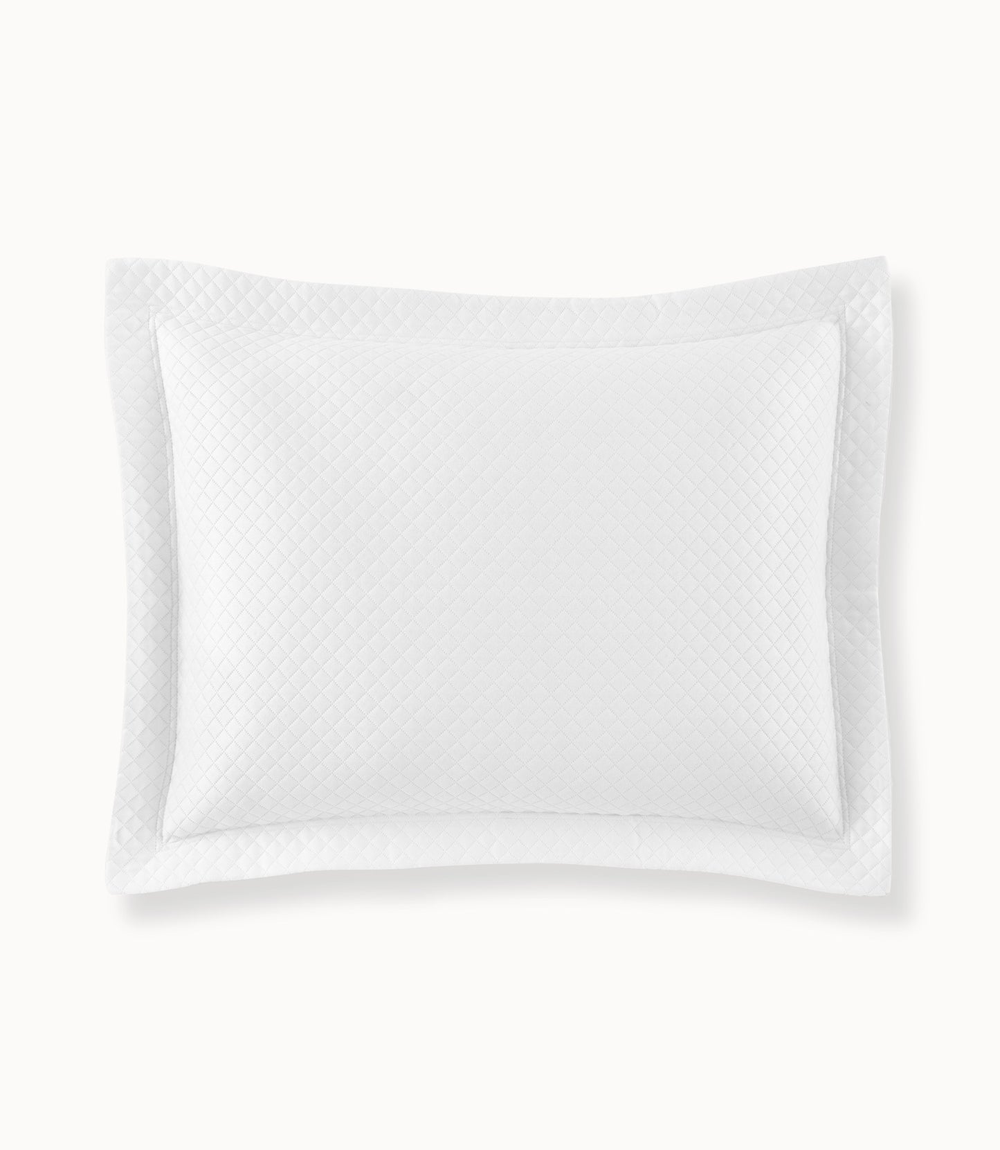 Oxford Sham in White