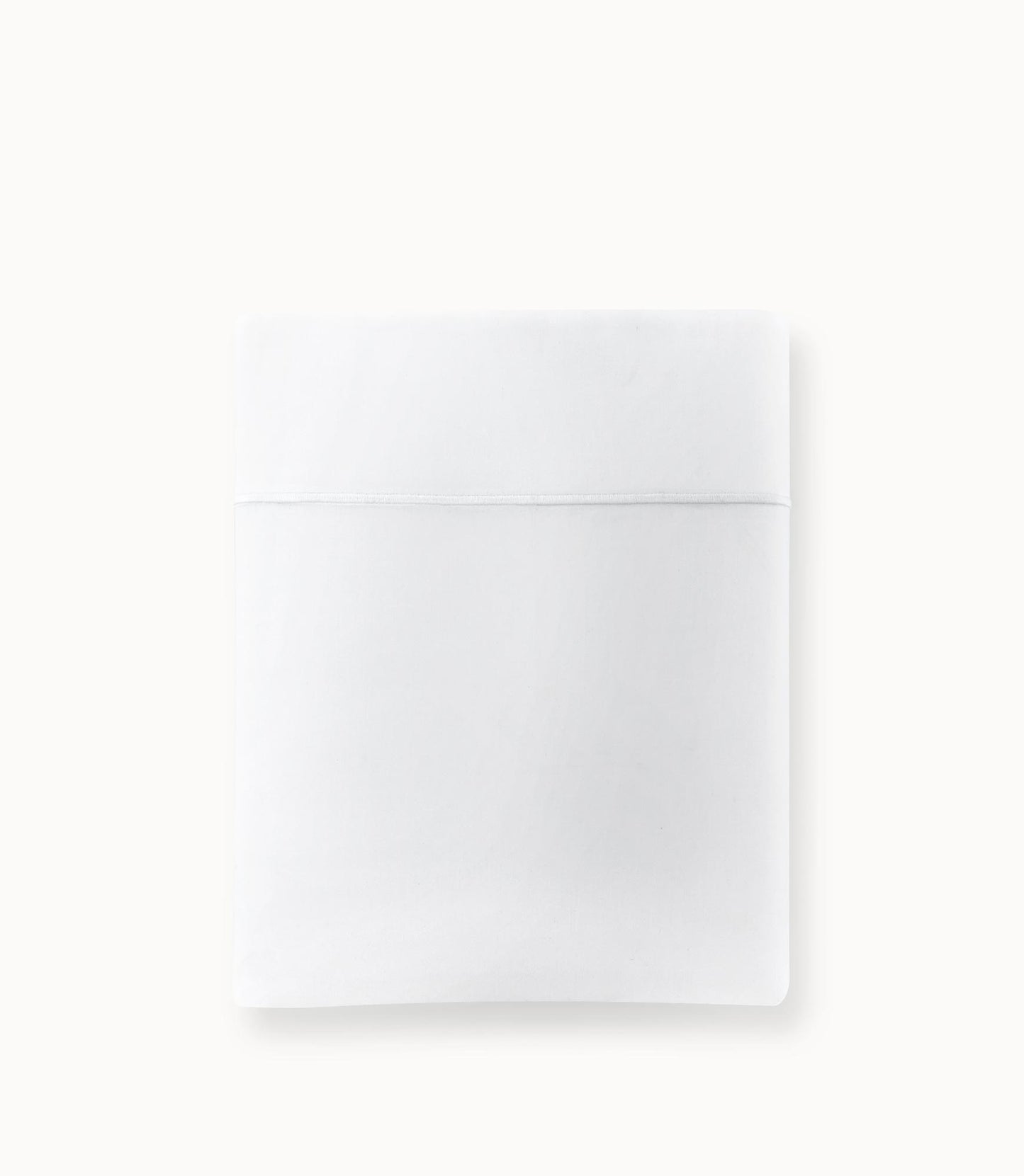 Soprano Sateen Flat Sheet White