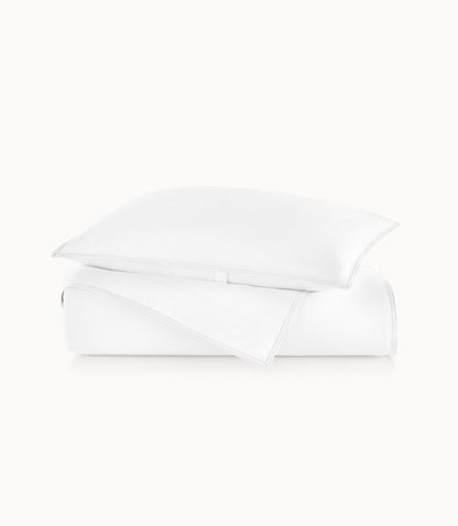 Pique II Duvet Cover White