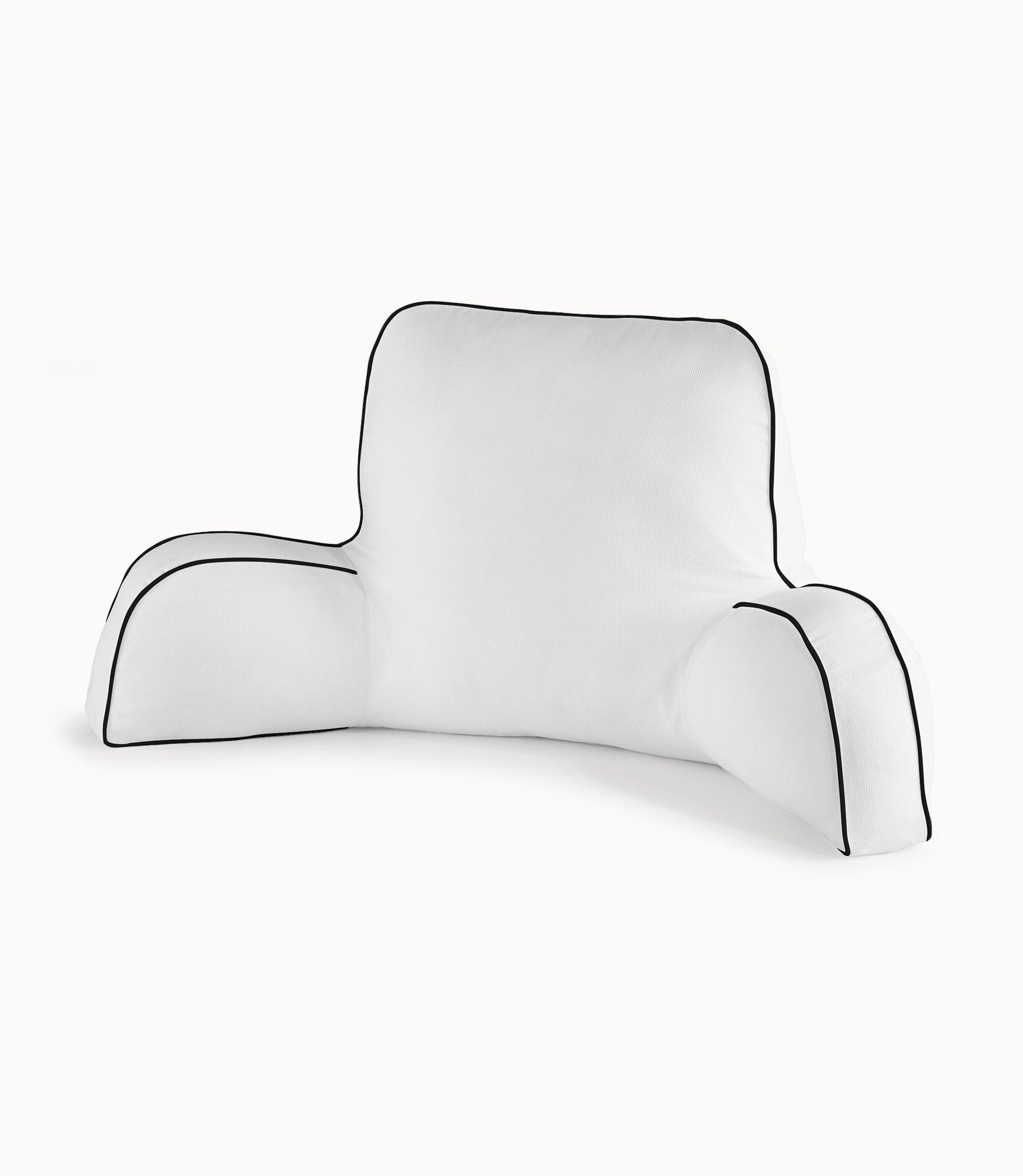 Pique Backrest Pillow Black