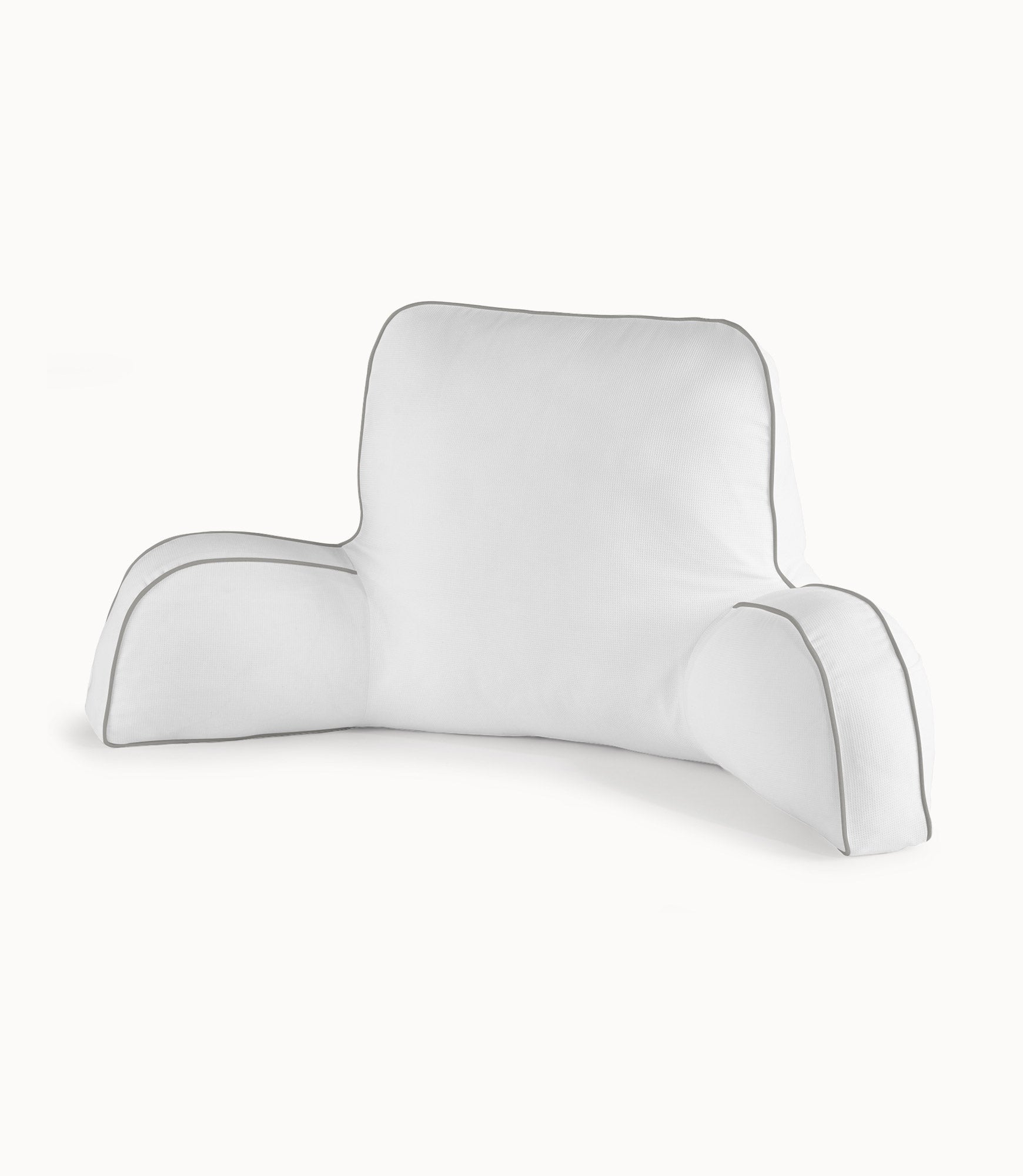 Pique Backrest Pillow Pewter