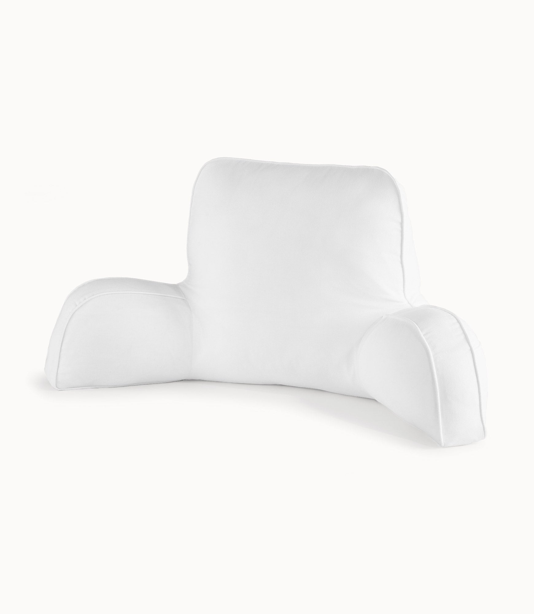 Pique Backrest Pillow White