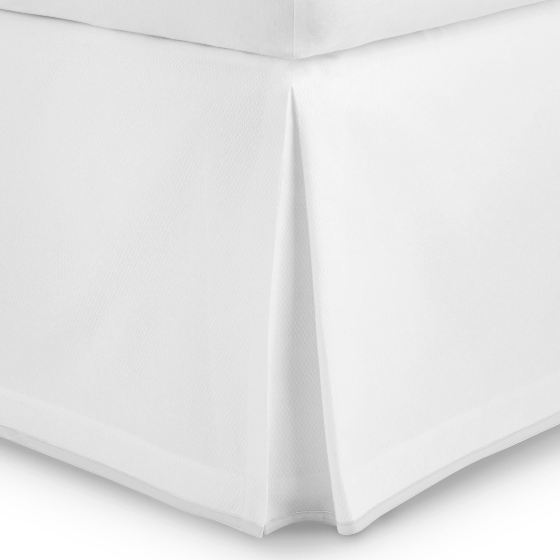 Black and white bed skirt king hotsell