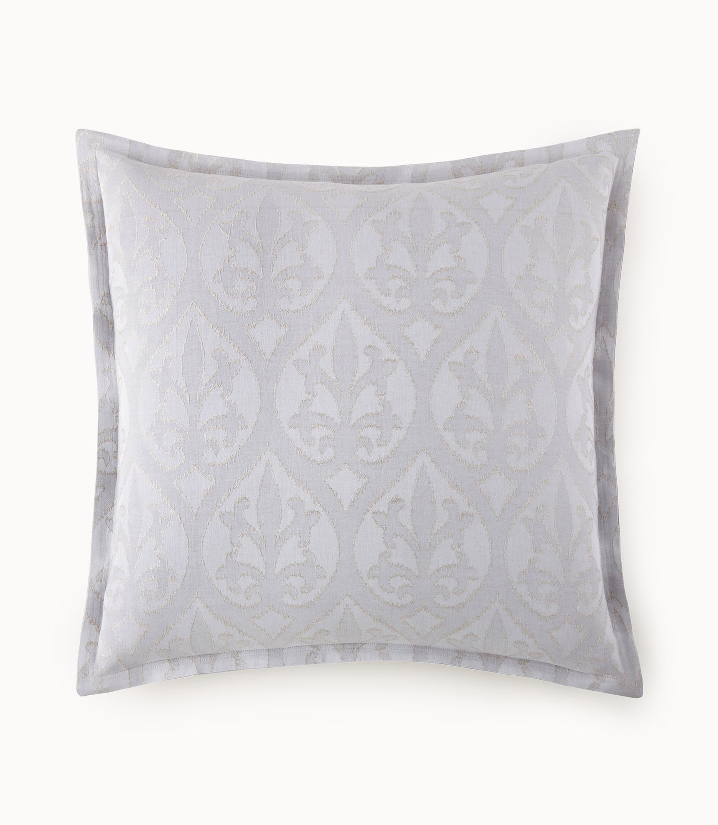 Pousasa Gray Euro Sham white background