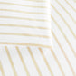 Products Ribbon Stripe Percale Sheet Set Honey Detail