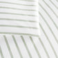 Products Ribbon Stripe Percale Sheet Set Olive