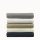 Rio Duvet Cover Multiple Colors Navy White Pearl Linen Platinum Driftwood Pewter Flint