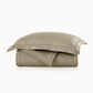 Rio Duvet Cover Flanged Driftwood