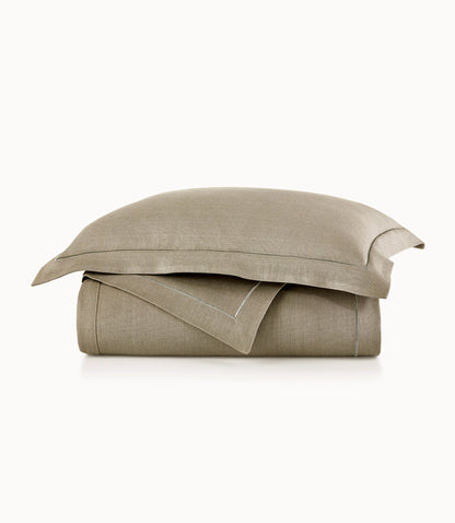Rio Duvet Cover Flanged Driftwood