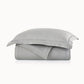 Rio Satin Stitch Coverlet Pewter