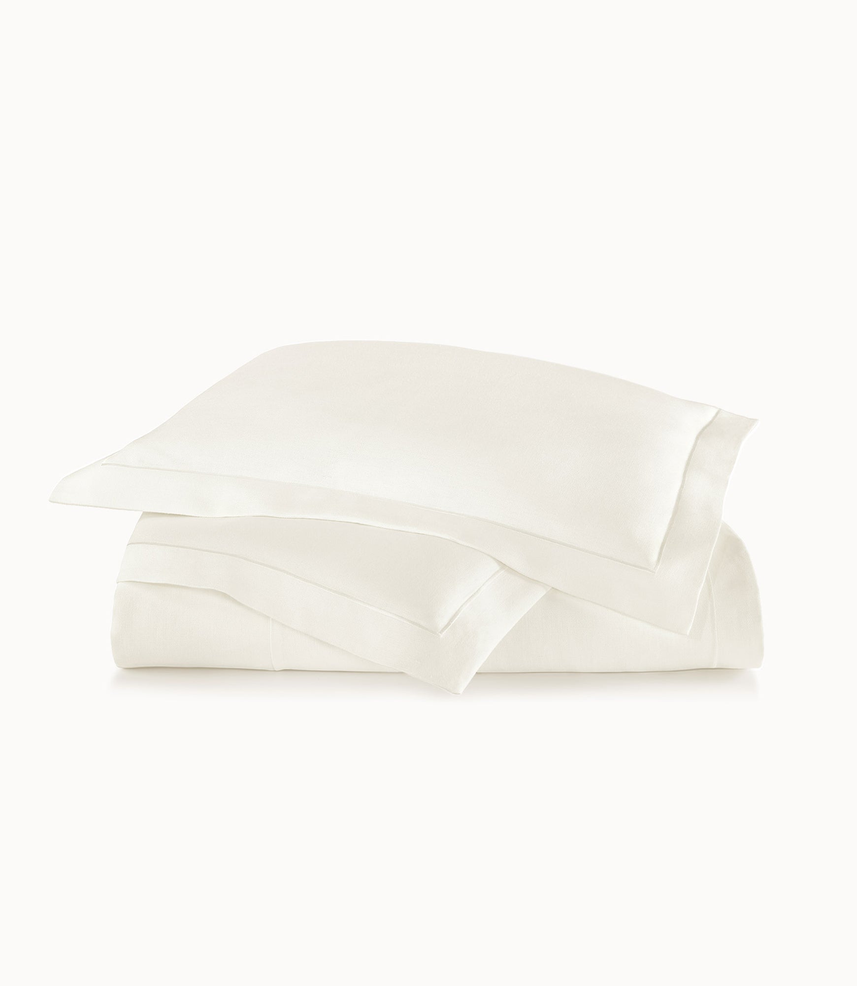 Rio Duvet Cover Flanged Ivory