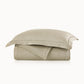 Rio Duvet Cover Linen flange