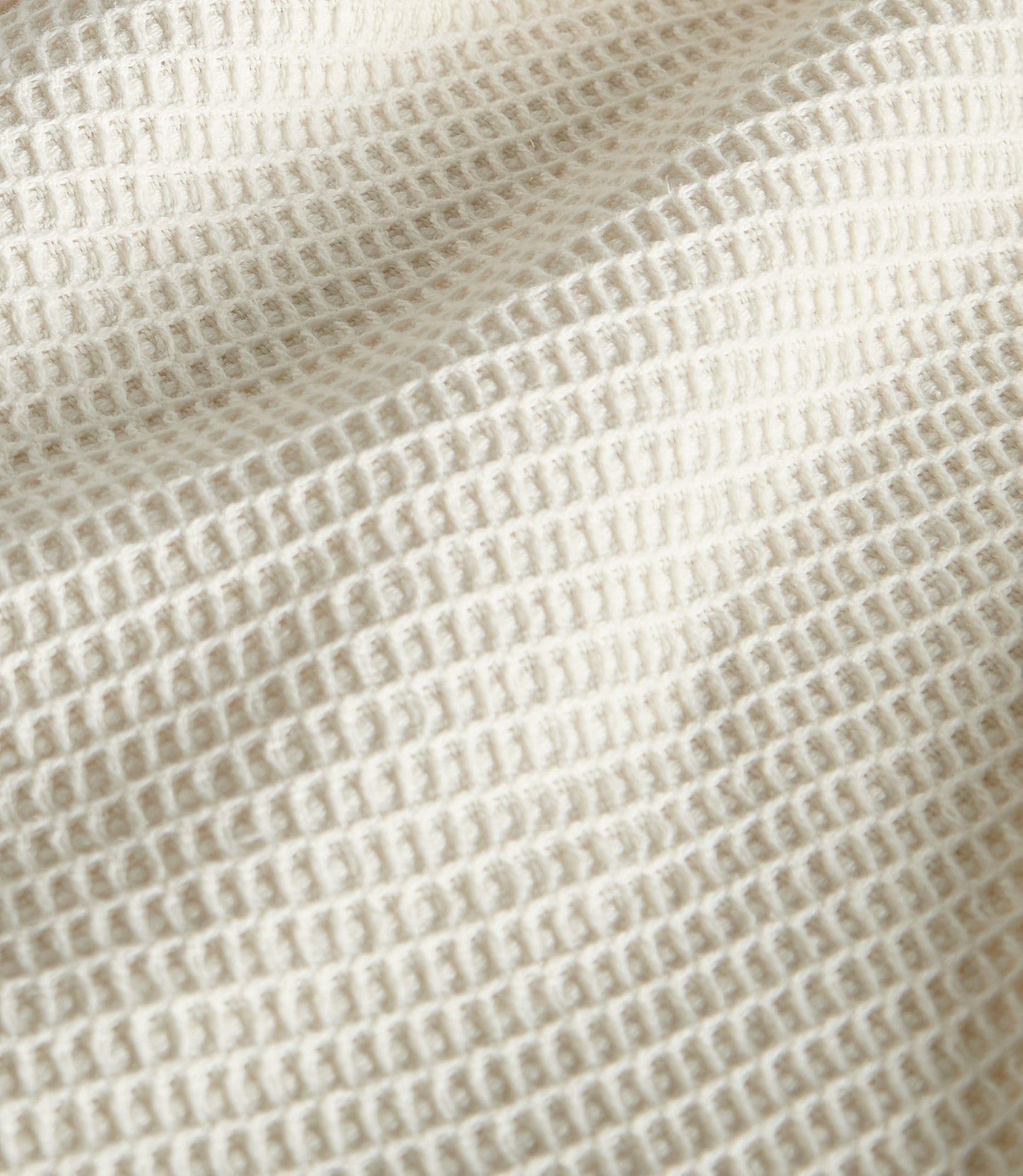 Riviera Waffle Weave Blanket Detail Pearl Color