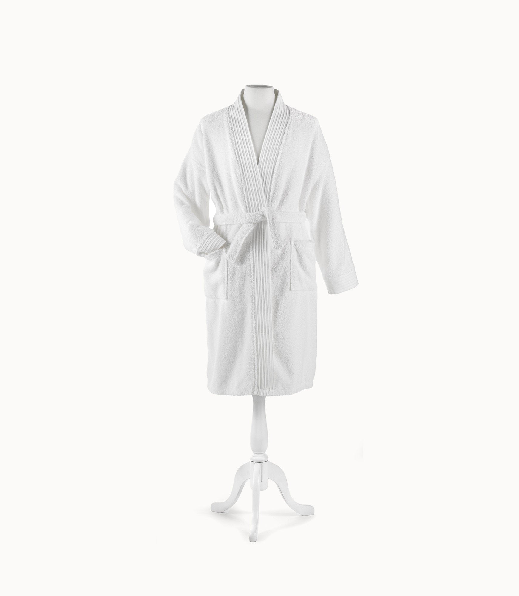 Bamboo Bathrobe White