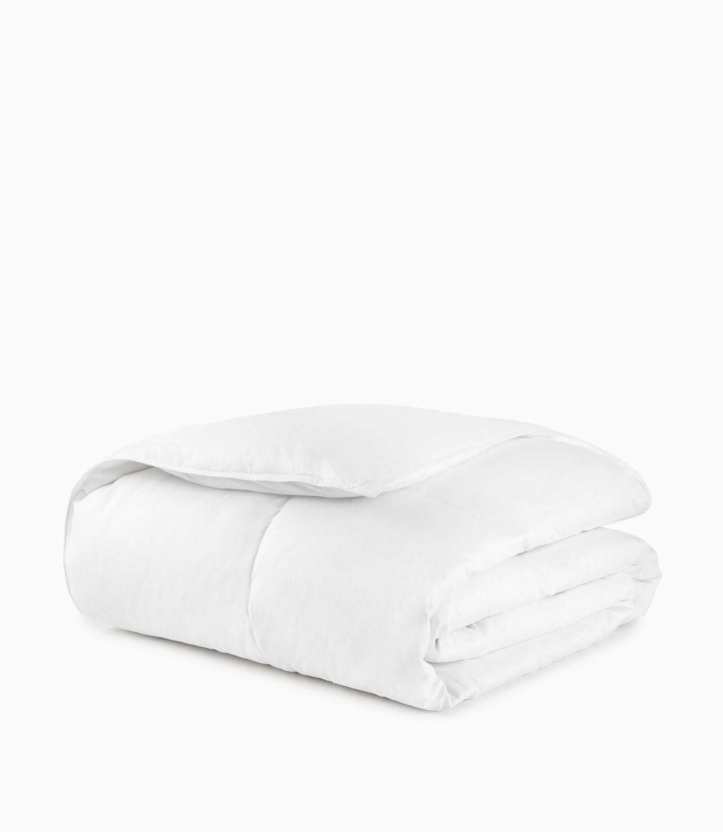 White Down Duvet folded, White