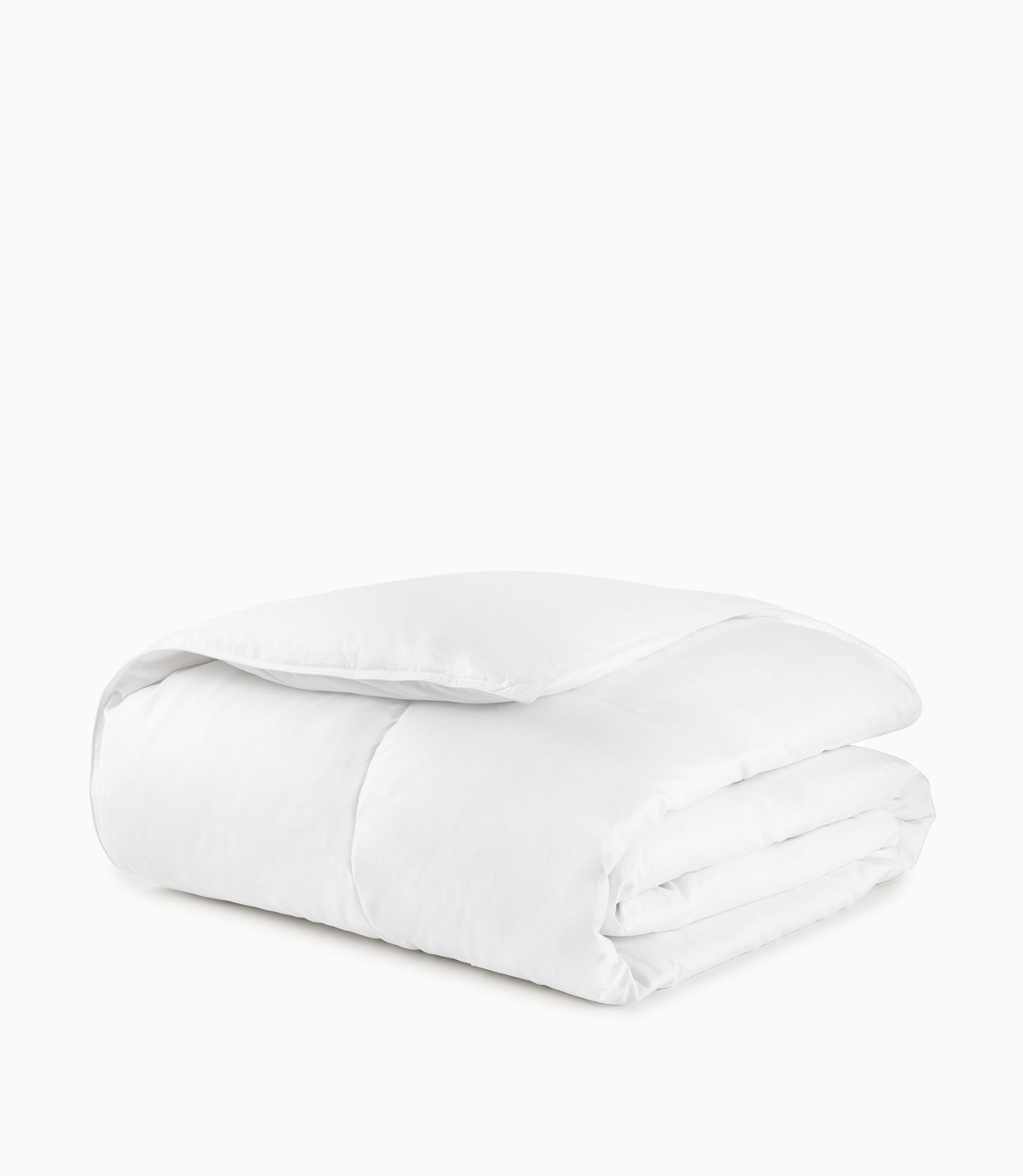 White Down Duvet folded, White
