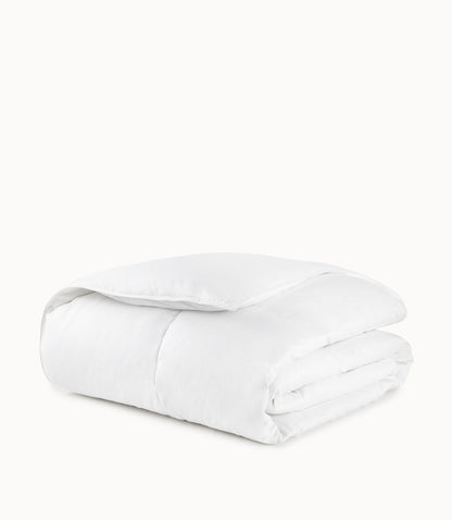 White Down Duvet folded, White