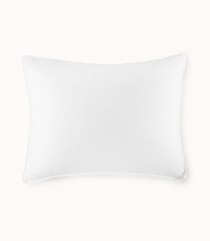 White goose down bed pillow