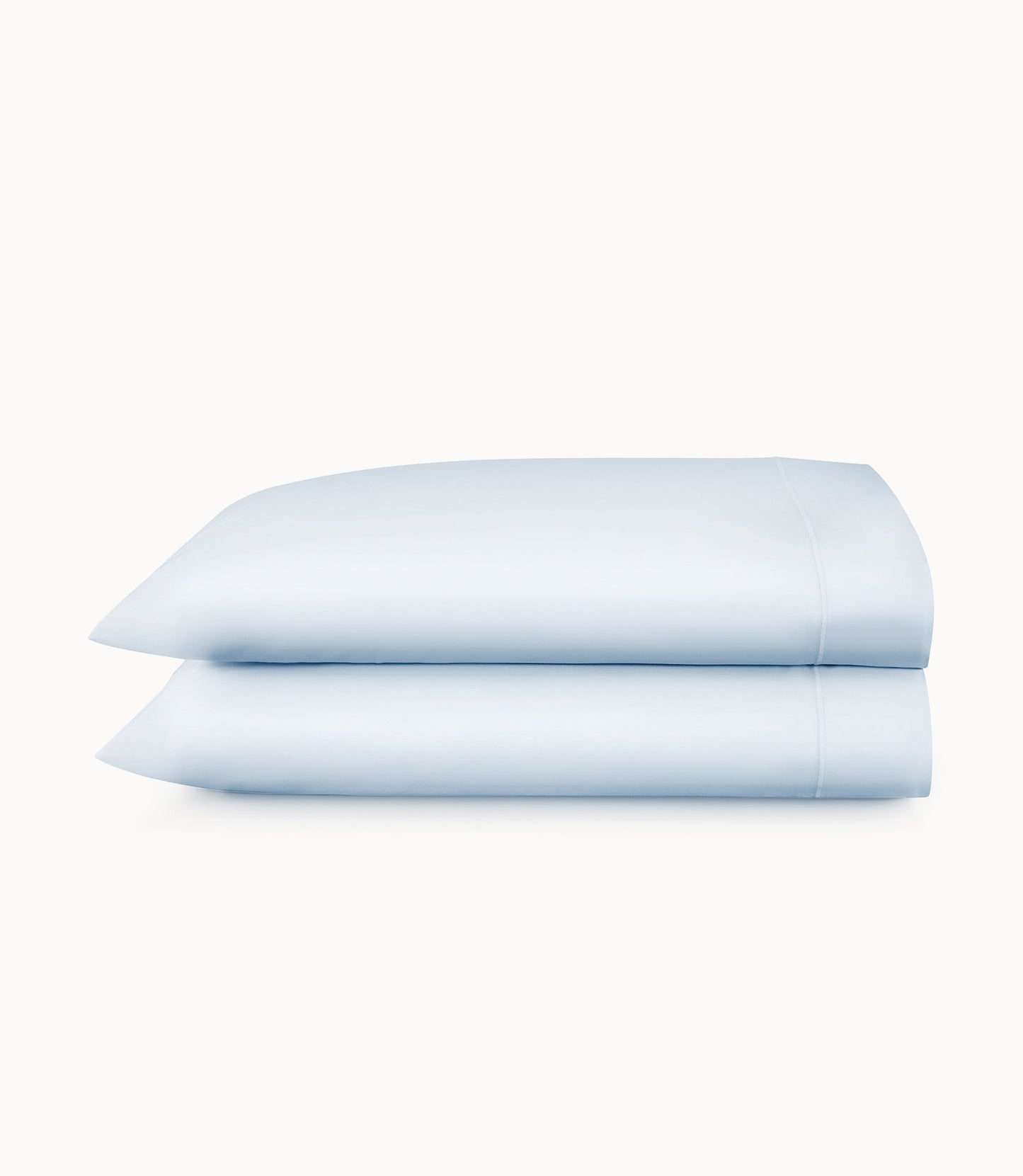 Soprano Sateen Pillowcases Barely Blue