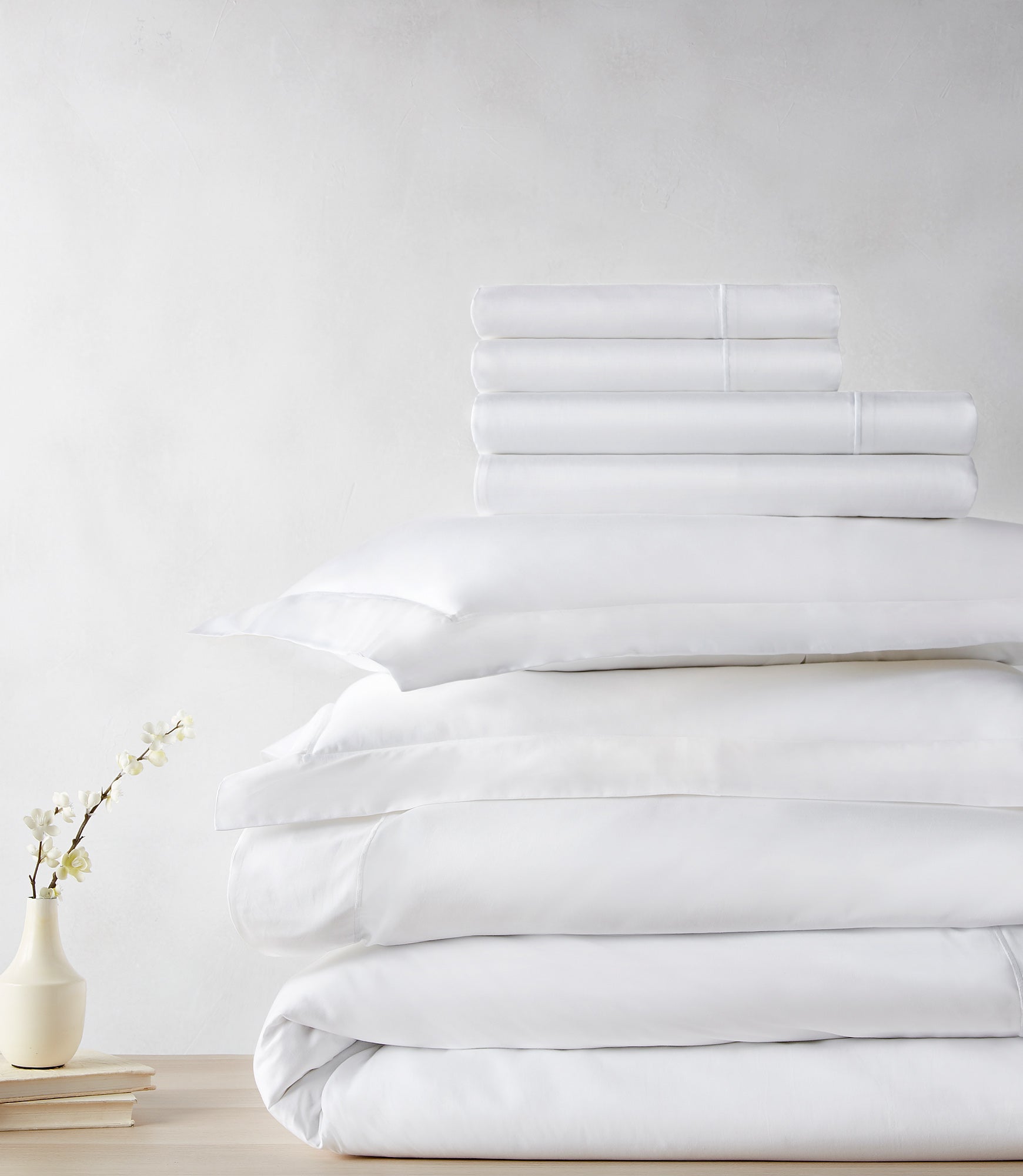 Soprano Sheet Bed Bundle White