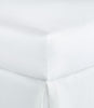 Duo Sateen Fitted Sheet White